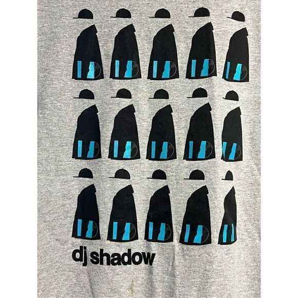 Vintage Y2K DJ Shadow Tee - Picture 2 of 5
